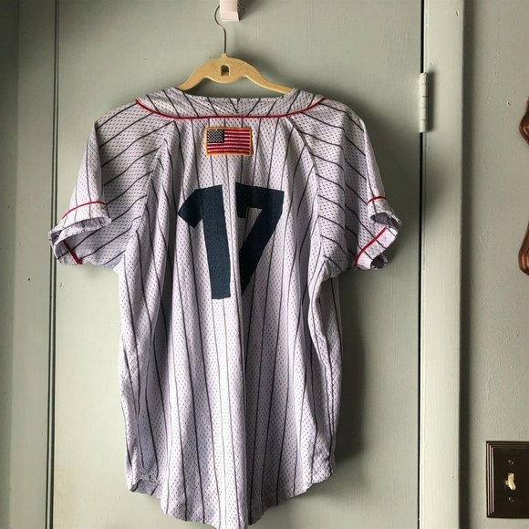 Cooperstown All Star Village Mens Size Small COOPERSTOWN GEAR Game Jersey No 17 - Picture 6 of 7